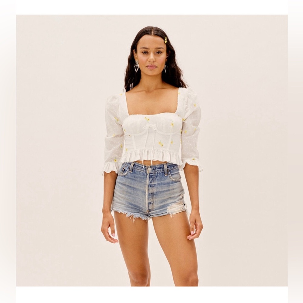 For love and lemons crop top